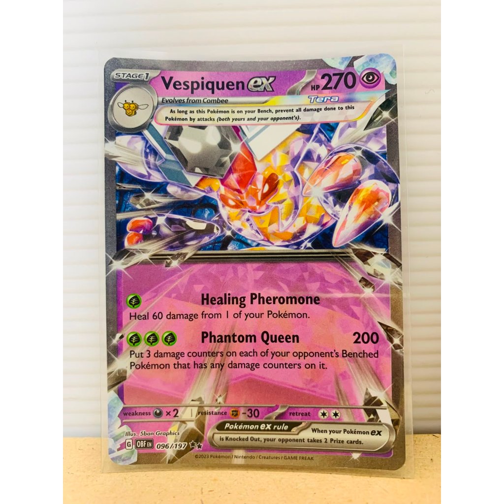 Vespiquen ex #96 Pokemon Obsidian Flames