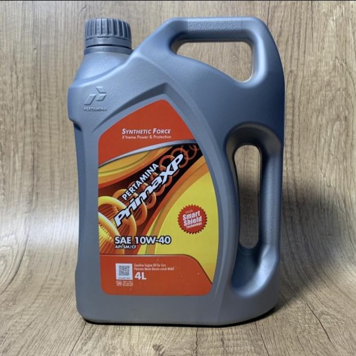 // Oli Pertamina Prima Xp ( Sae 10W-40 ) 4Liter Original //