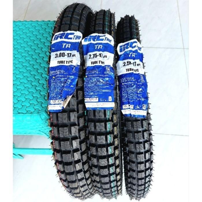 Ban Motor Tubeless Irc Tr Ring 17 Ban Luar Irc Semi Trail 250-17 . 275-17 . 300-17 Ban Irc Honda Win