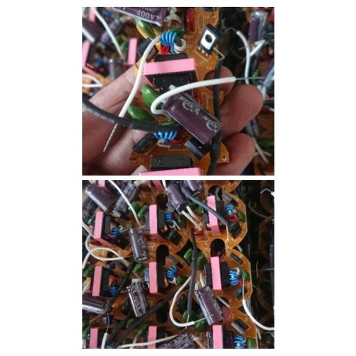 PCB mesinLHE lampu spiral 20wat