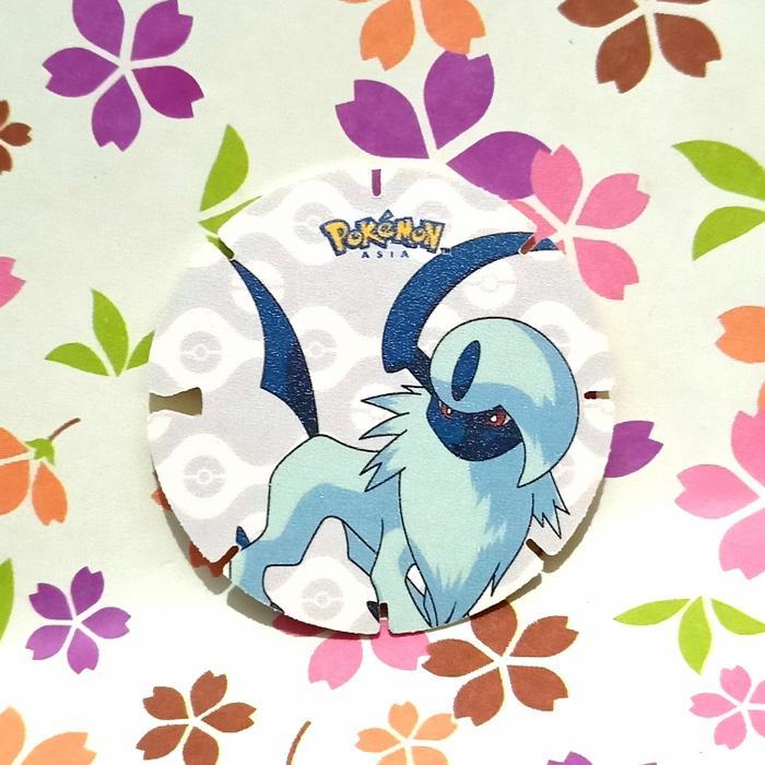 absol chiki balls pokemon coin tazos
