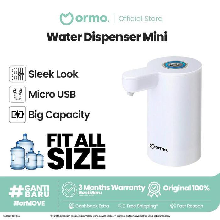 Onix Dispenser Galon Air Aqua Pompa Galon Automatic