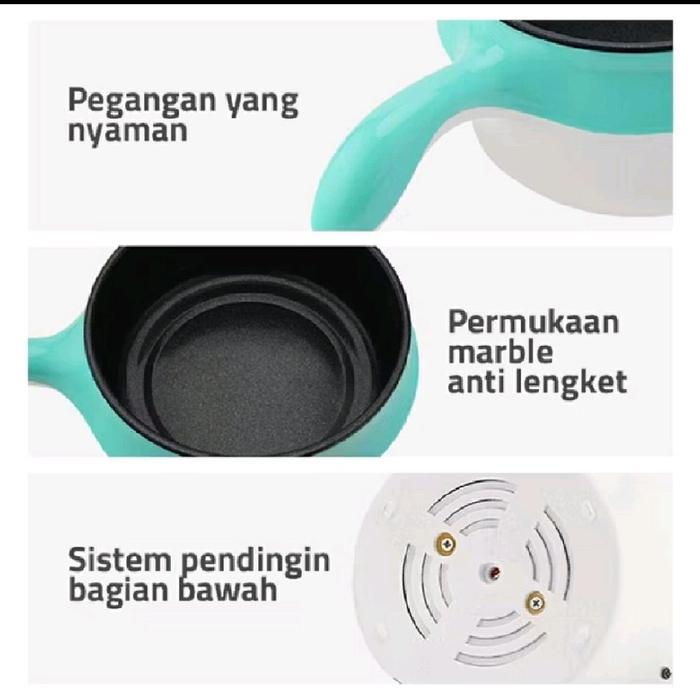 READY Panci listrik Travel / Teko Mug Elektrik /Cooking pot Q2 orinal 8718