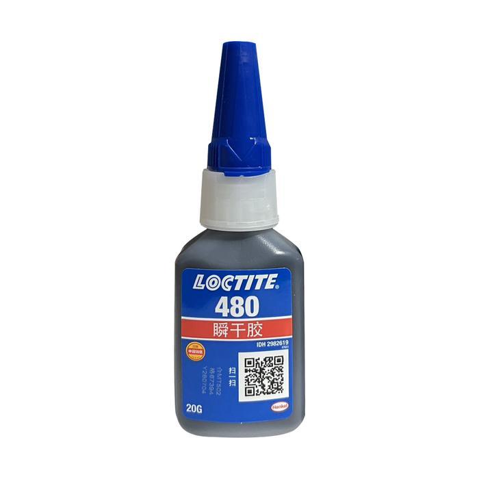 Loctite Lem Instan 480 Diperkuat Karet 20G Hitam Untuk Logam Plastik & Karet Anti Getaran Fleksibel