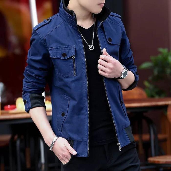 Jaket Pria Bomber Military Army Nws Project Pasti Promo