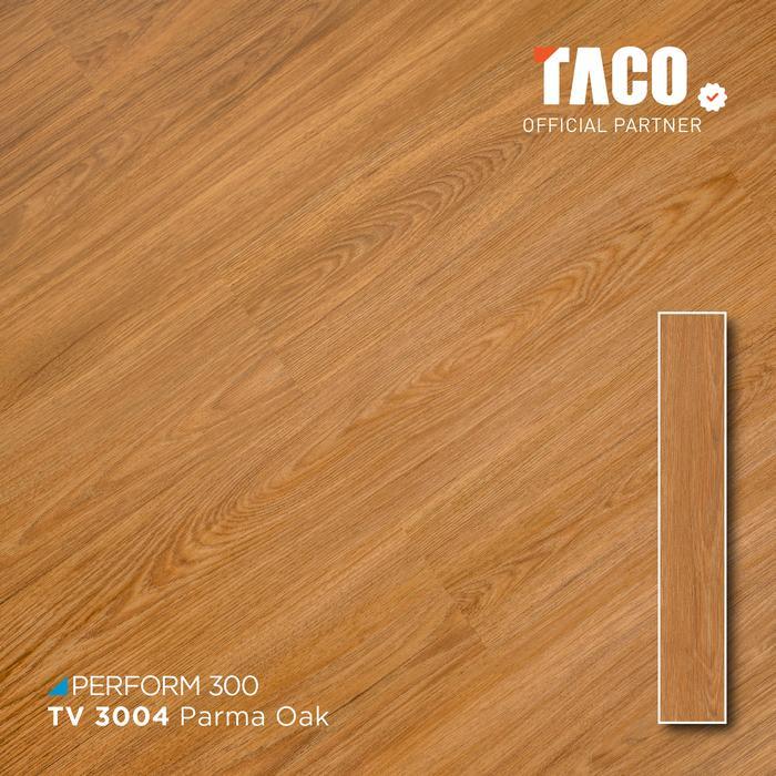 Taco Vinyl Lantai 3Mm Tv 3004 Parma Oak Motif Kayu 3,34M