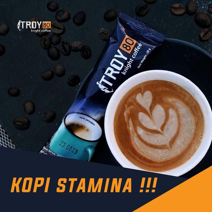 Kopi Troy 80 Kopi Stamina Pria Kuat Tahan Lama Murni Herbal 1Pcs