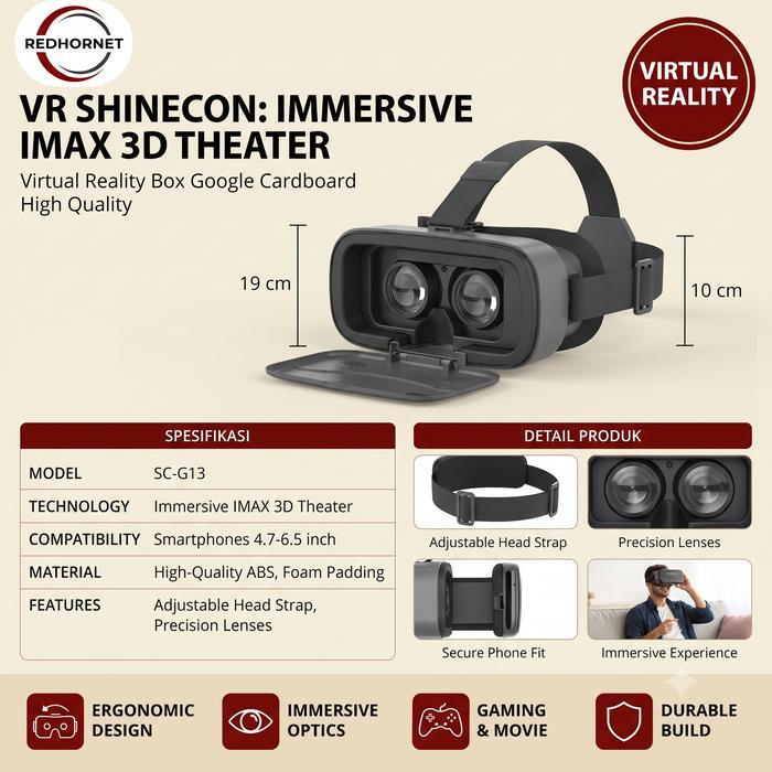 Gear VR Virtual Reality Box Google Cardboard High Quality