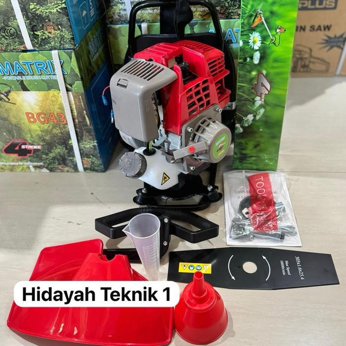 Matrix Mesin Potong Rumput Gendong BG 431 BG431 4 Tak Terbaik