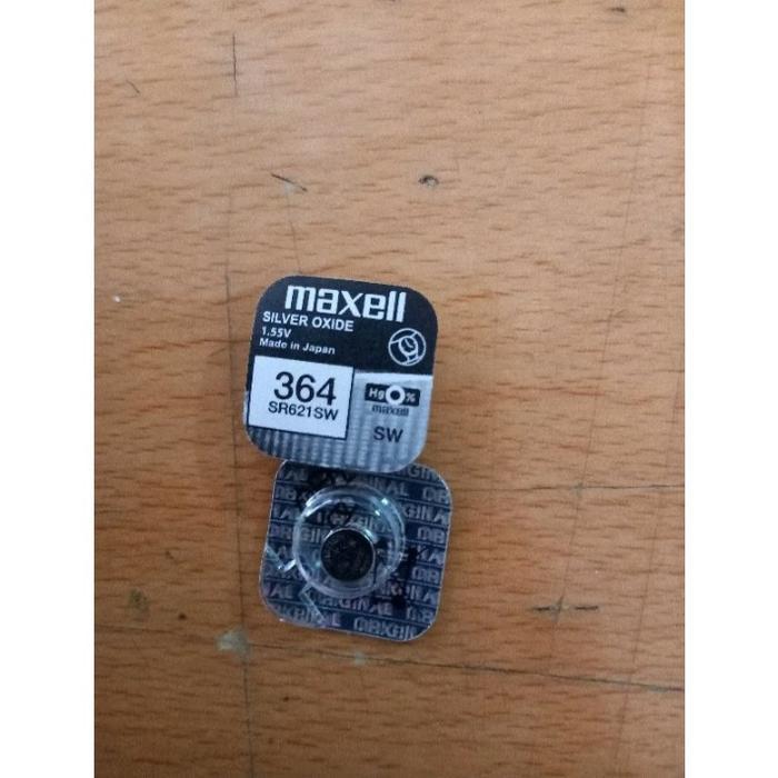 Maxell Baterai Batere Jam SR621SW 364 1,55V / Battery SR621SW SR 621 SW 364 Maxell