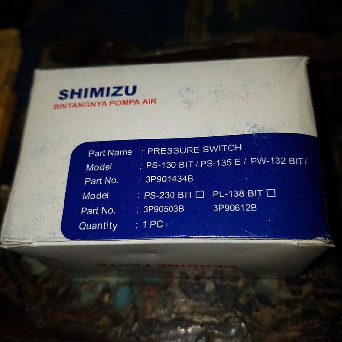 pressure switch shimizu 230 bit