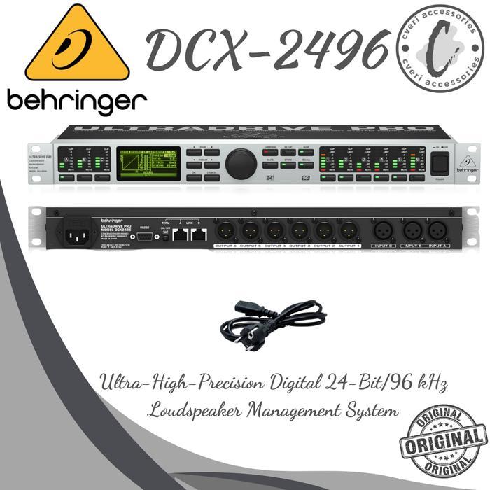 BEHRINGER Ultra-Drive Pro DCX2496 Digital Speaker Management DLMS