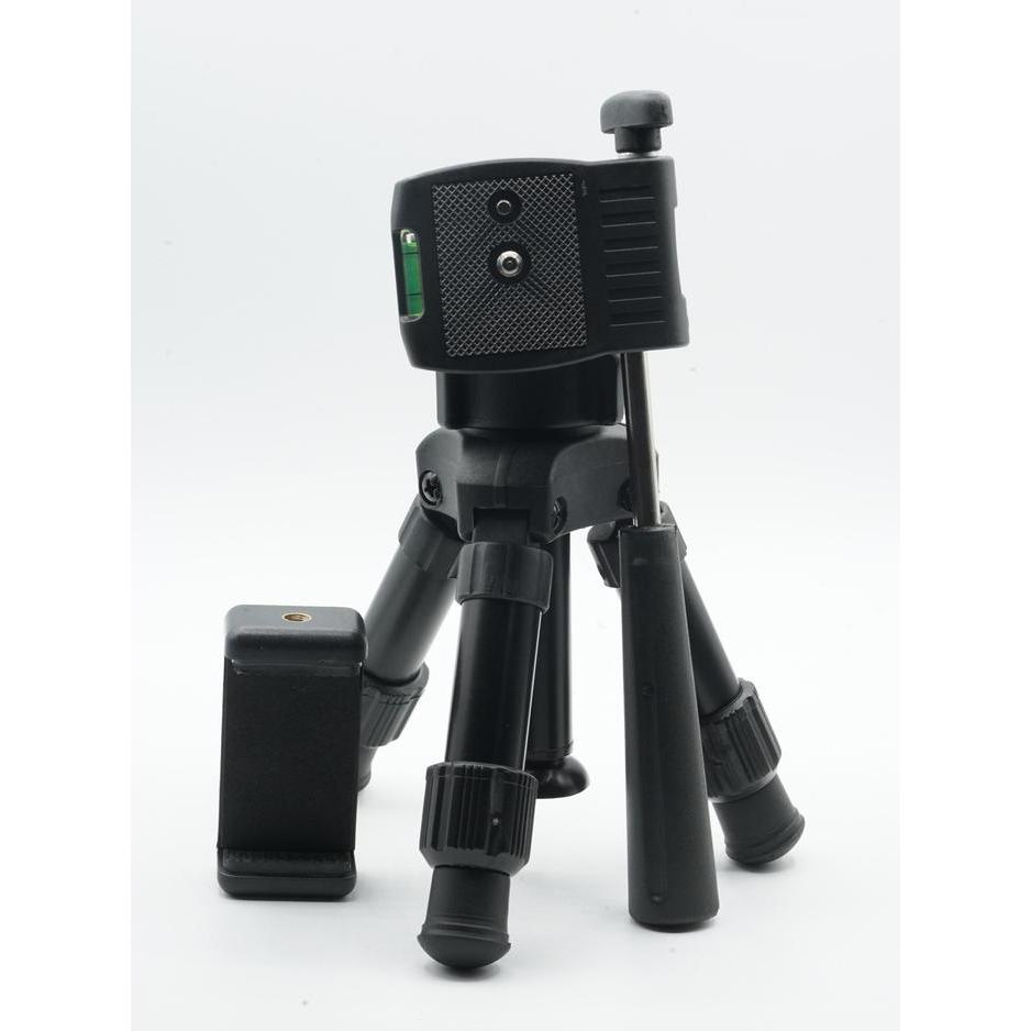 Jeyiistore- Bexin Ms02 Tripod 3 Way Aluminium Ball Head Portable For Phone Camera [Kode 1Kode 2Kode