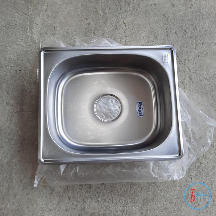 Bak Cuci Piring Royal Sb42, Sink Royal, Kitchen Sink Stainless, Sink Kotak, Sink Dapur
