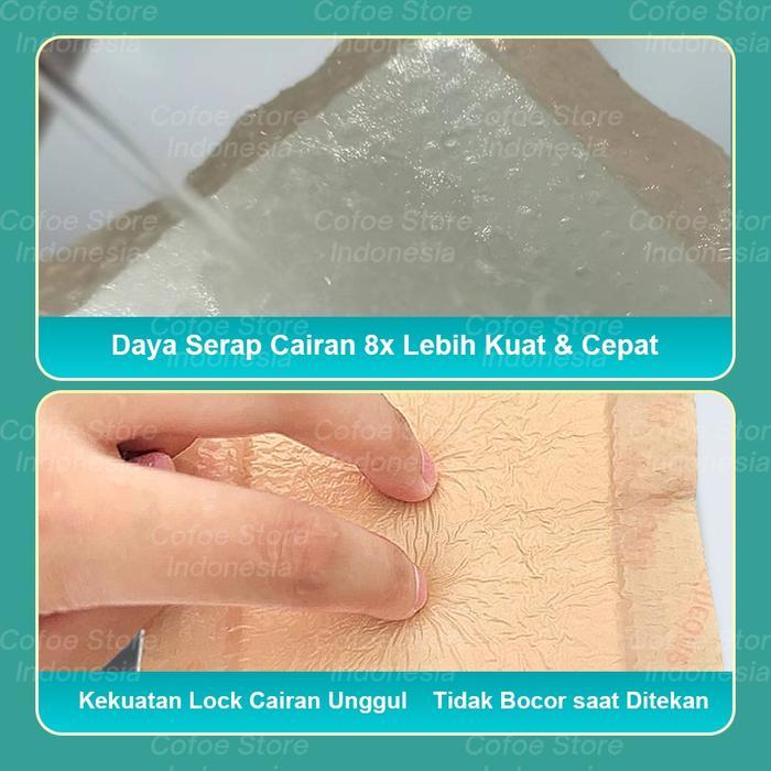 Tahan Air Perban Luka Decubitus Diabetes Sembuh Total Plester Luka Baring Perawatan Pembalut Luka