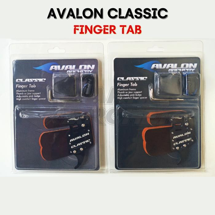 Finger Tab Avalon Classic - Finger Tab Kulit Recurve