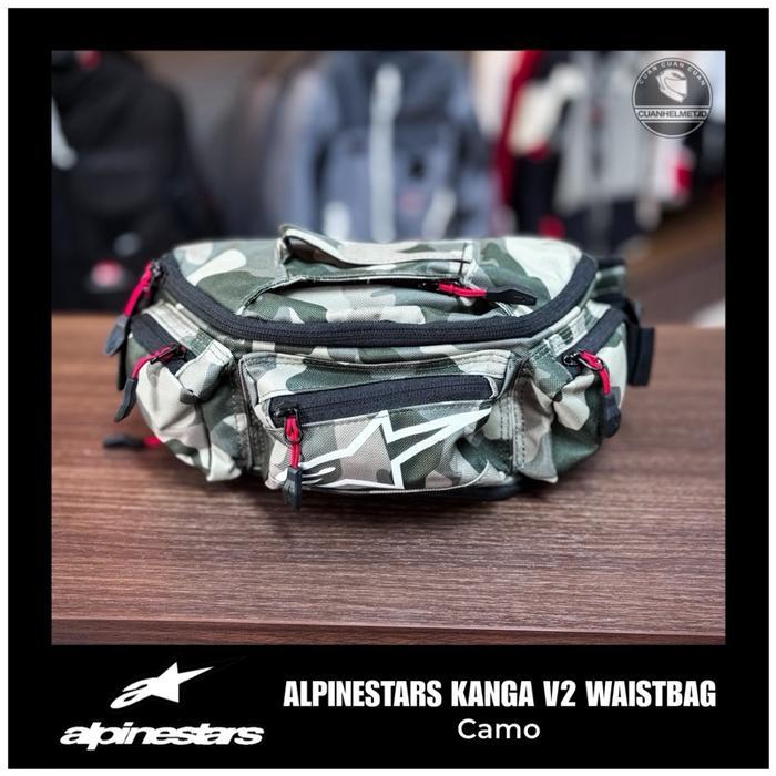 TERLARIS ALPINESTARS KANGA V2 WAISTBAG / TAS PINGGANG MOTOR RIDING