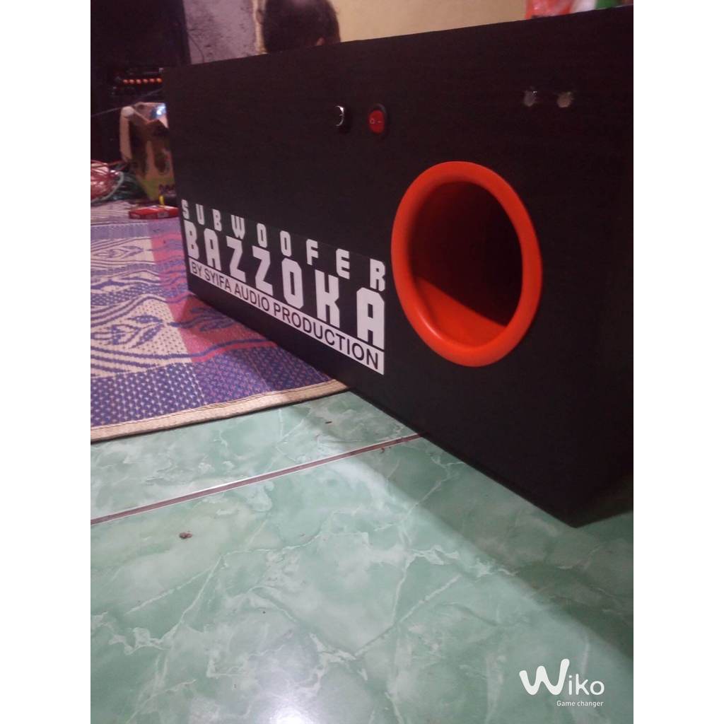 SUBWOOFER BAZOKA AKTIF 10IN DOBEL SPIKER