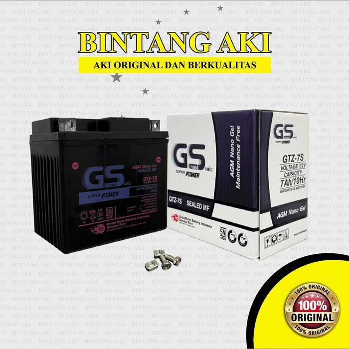 Aki NMAX Old NMAX New GTZ7S Accu Kering Motor Motorcycle