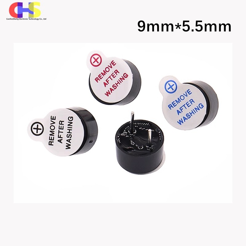 10pcs MINI 0905 9mm*5.5mm 3V 5V 12V Active / Passive Buzzer Magnetic Long Continous Beep Tone