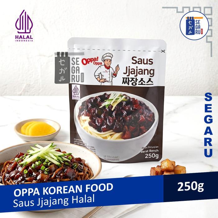 OPPA Saus Jjajang Pasta Kedelai Hitam Saus jajangmyeon Halal 250 gram