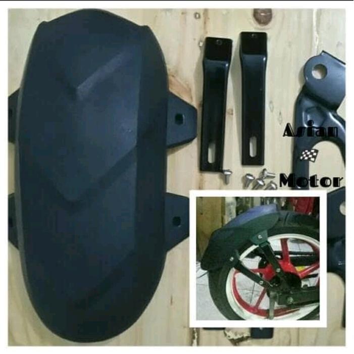 Mudguard Belakang Motor HMS Racing Universal/ Mudguard Motor Hms
