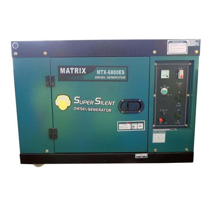 Matrix Genset Super Silent Solar MTX 6800 ES Generator Set 5000 Watt
