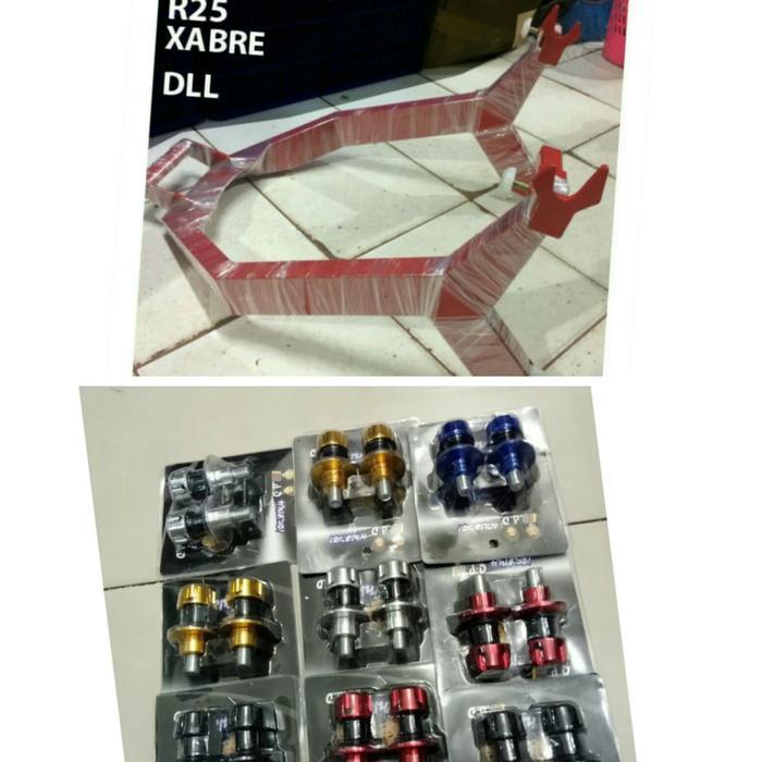 Paketan Standar Paddock / Pedok Ninja 250 Fi /Per Jalu Pedok Ninja 250
