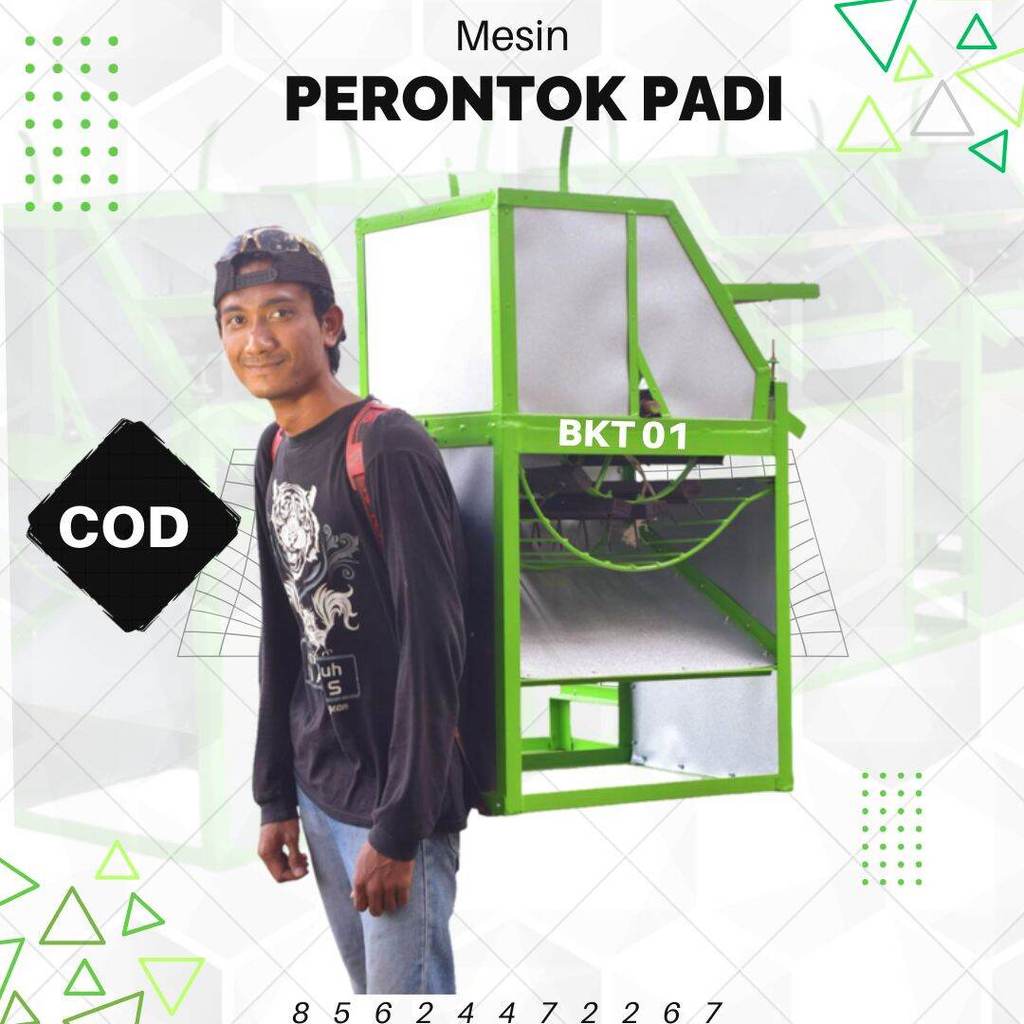 Mesin perontok padi / Mesin herek padi || BKT01 FANGIL || minimalis & portable