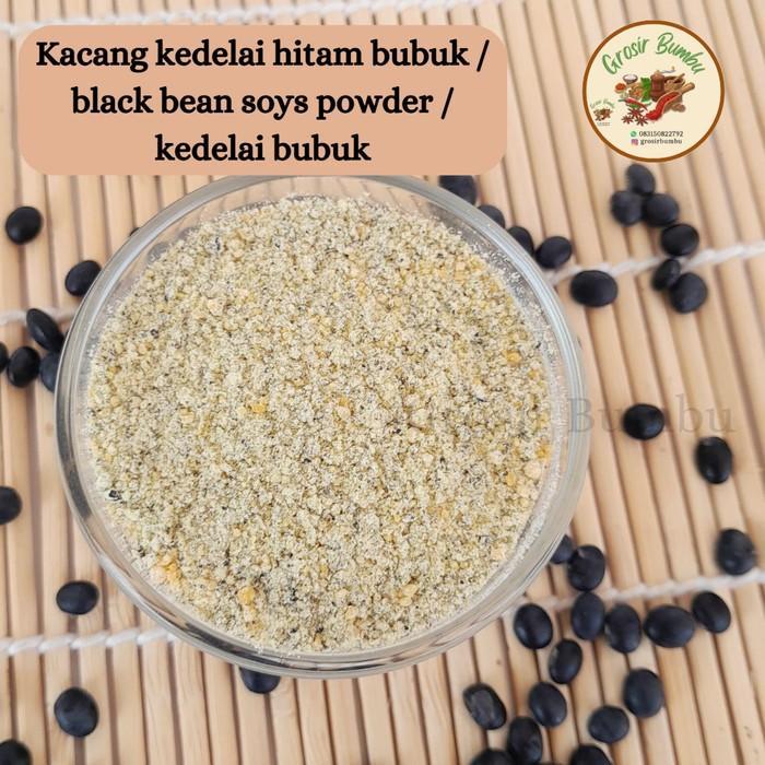 Kacang kedelai hitam bubuk 250gr / black bean soys powder / kedelai bubuk