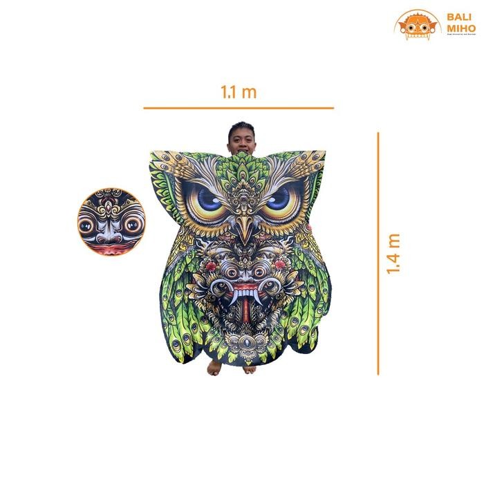 best seller] Layangan Celepuk Jumbo - Layangan Celepuk Print - Layangan Owl - Layangan Gambar -
