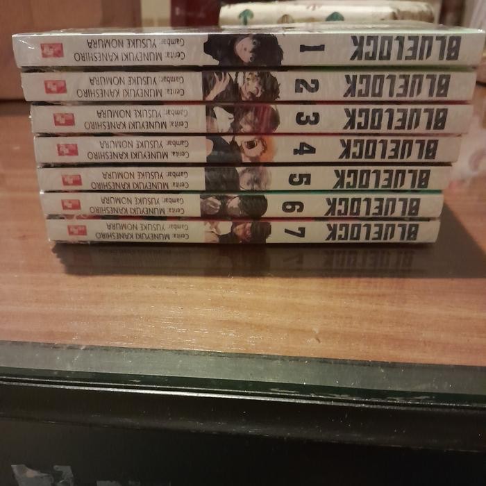 Komik Blue Lock Set Vol 1-7 Segel Ori