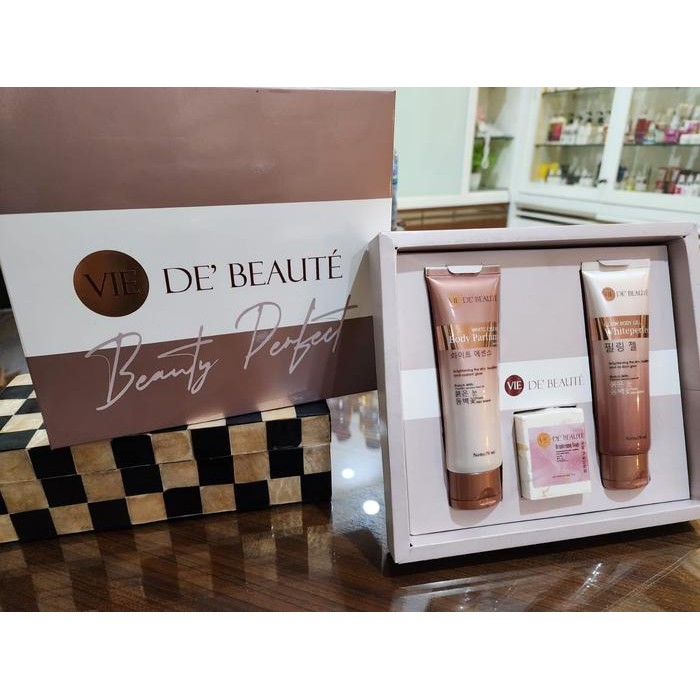 VIE DE BEAUTE PERFECT PAKET PEMUTIH BADAN ORIGINAL