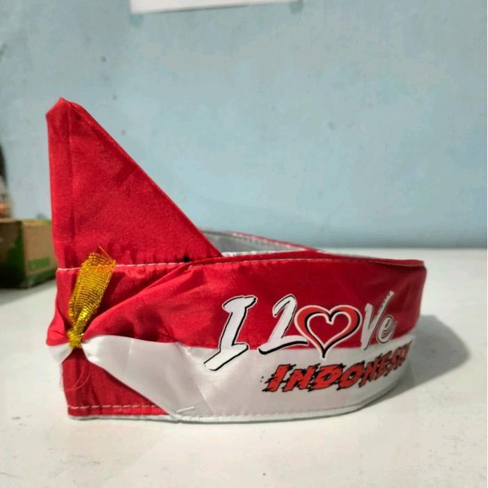 New iket kepala termurah /iket kepala /iket merah putih /iket kepala termurah /bando merah putih