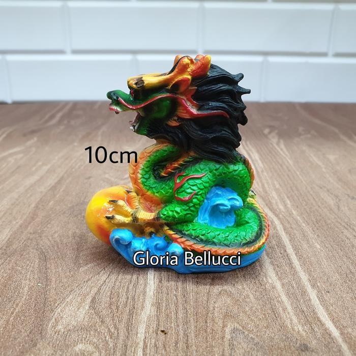 Ready patung pajangan shio naga besar miniatur dragon