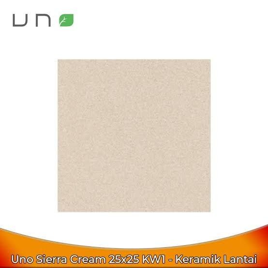 UNO Sierra Cream 25x25 Kw1 Keramik Kasar Lantai Kamar Mandi