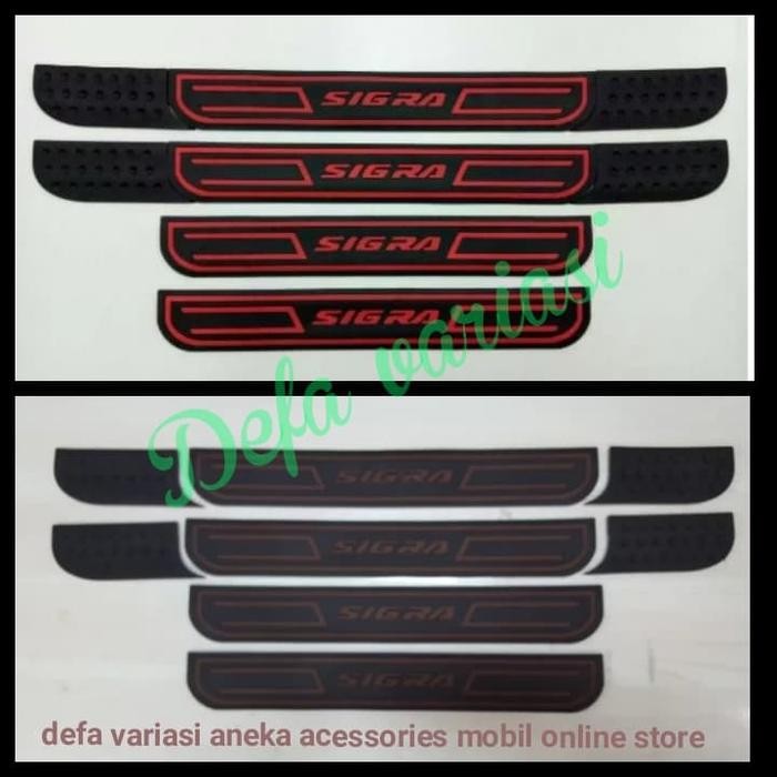 Sillplate Samping Karet Sigra