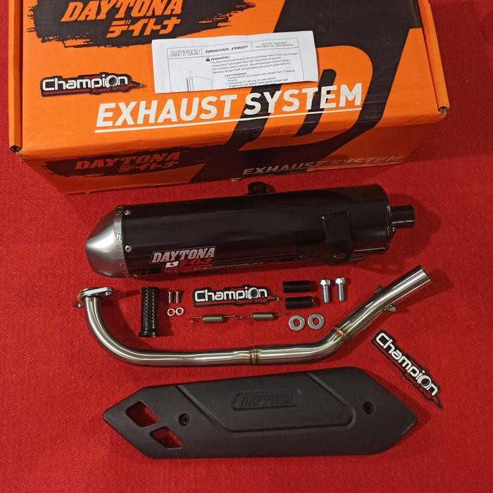 Knalpot Standar Racing Daytona Superstock All New Aerox 155 Connected