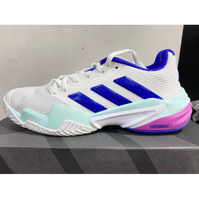 Sepatu Tenis Adidas Barricade M 2024 Putih [IF9129]