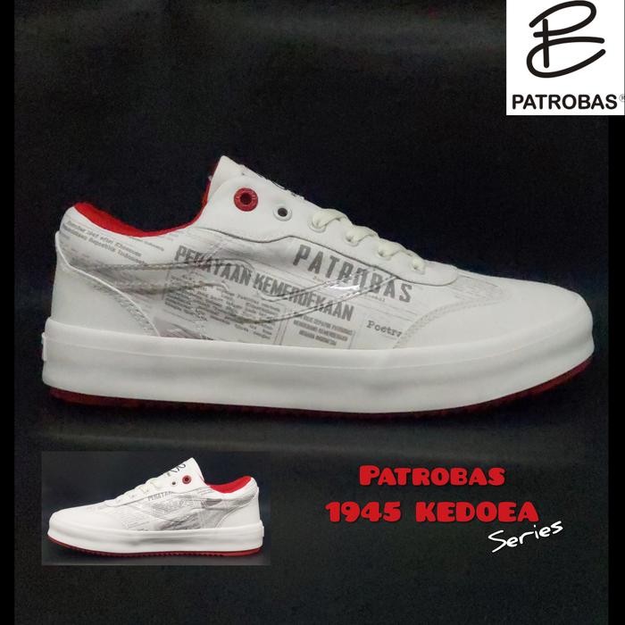 Sepatu Sneakers PATROBAS 1945 KEDOEA Edisi Kemerdekaan (Original) Casual (SALE)