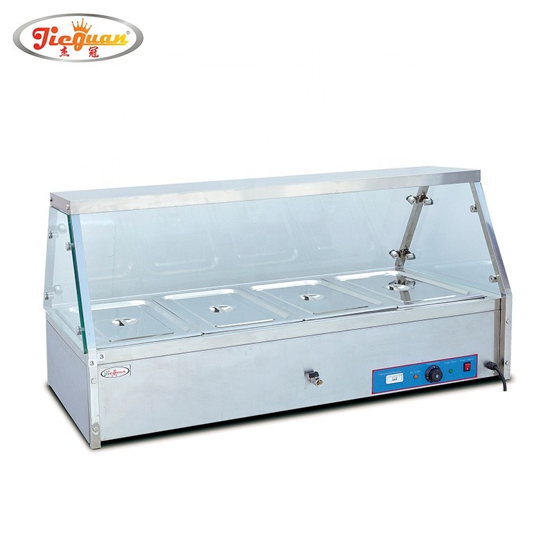 Four Pans Bain Marie Restaurant Equipment EH-1*4 Electric Soup Bain Marie Bain Marie Food Warmer
