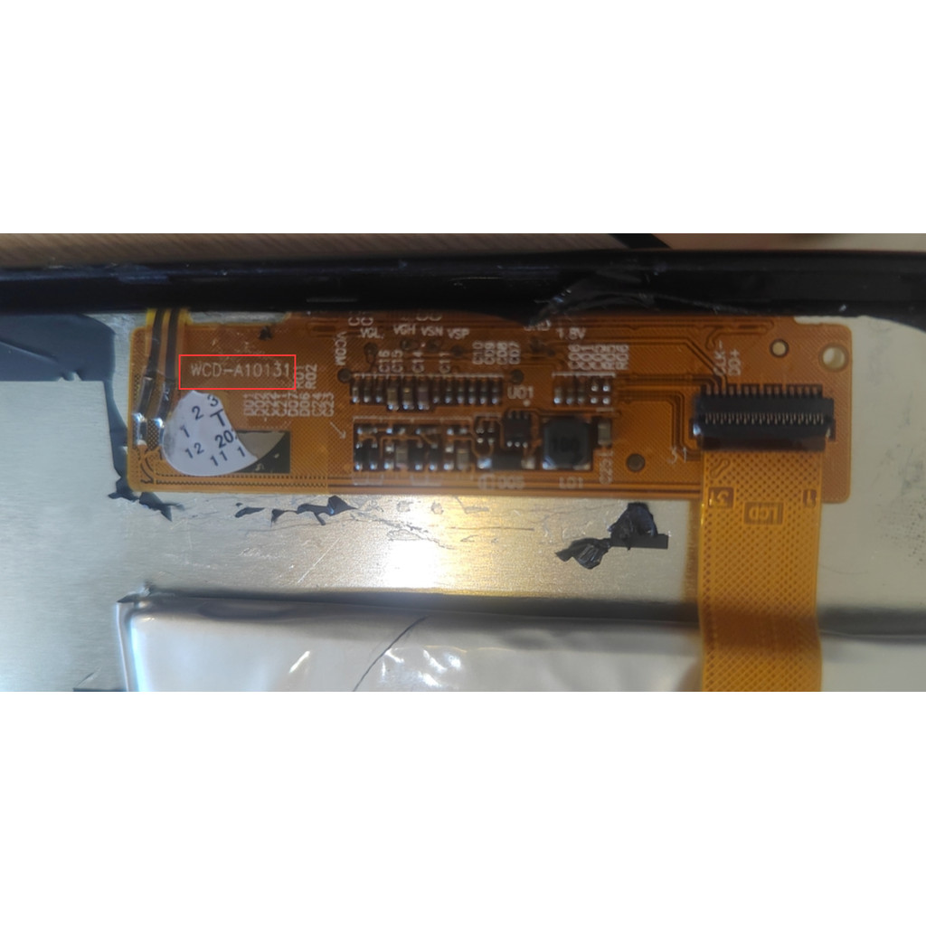 10.1 INCH 31pin LCD matrix display WCD-A10131 SQ101A331R-D9401 For BDF M107 4G LTE BDF New Pro Scree