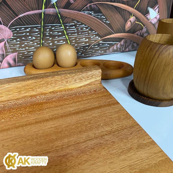 Akps002 Talenan Kayu Mahoni Besar 60X40 Cm Pastri Board