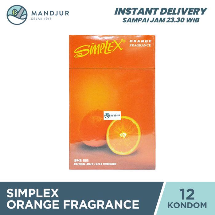 vts1- Kondom Simplex Orange - Isi 12