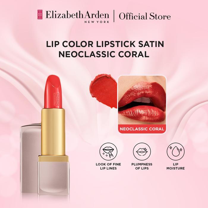 Elizabeth Arden Lip Color Lipstick Satin - NEOCLASSIC CORAL