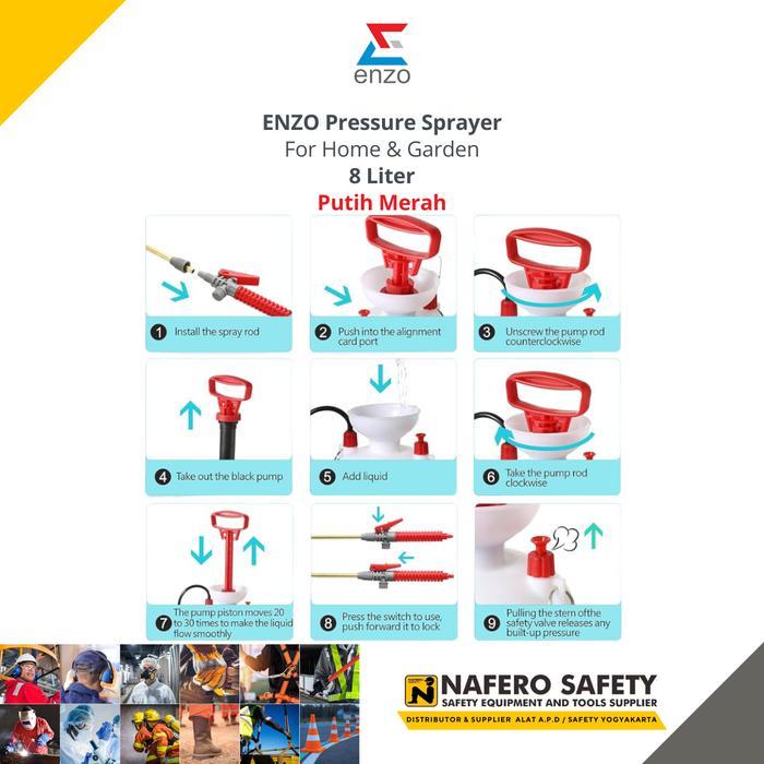 Alat Penyemprot Tanaman Pressure Sprayer 8 Liter