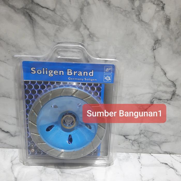 Ready Mata Gurinda Mangkok Poles Granit Batu Soligen Biru