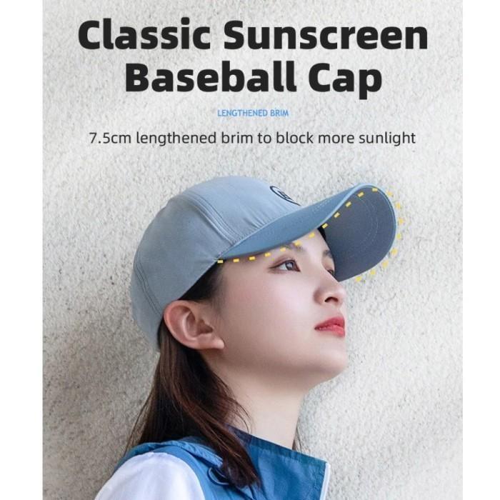 Topi Olahraga Pria Wanita Rockbros Lf8041 Headwear Bicycle Cap Golf