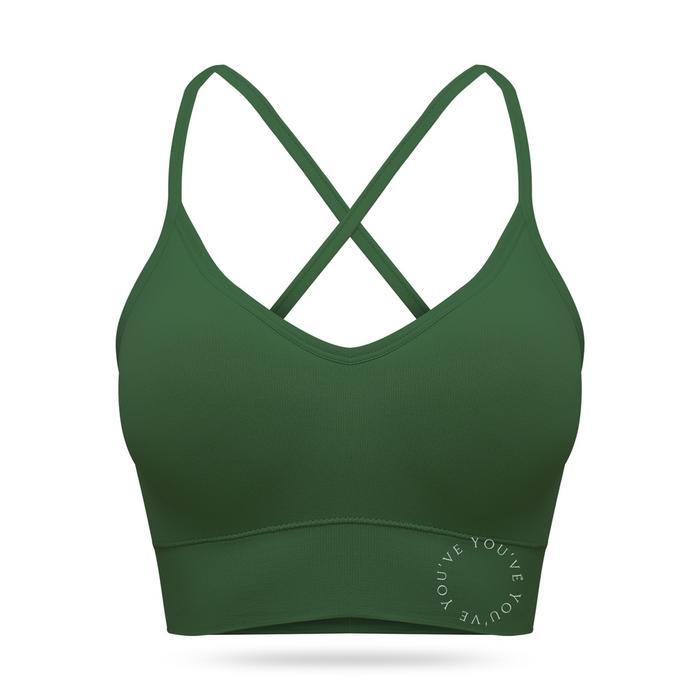 sipo- YouVe (Youhave) Bh Sport Bra Wanita Sport Busa Tipis Bisa Dilepas Pasang 100109