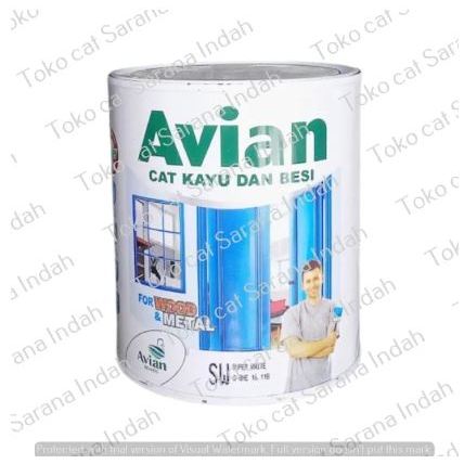 AVIAN CAT 331 Mahogany Brown KAYU DAN BESI BERKUALITAS CAT BESI CAT KAYU CAT FURNITUR RUMAH CAT KAYU